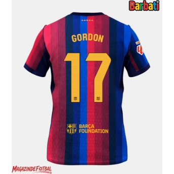 Barcelona Anthony Gordon #17 Tricou Fotbal Replică 2026-27 Barbati Acasa